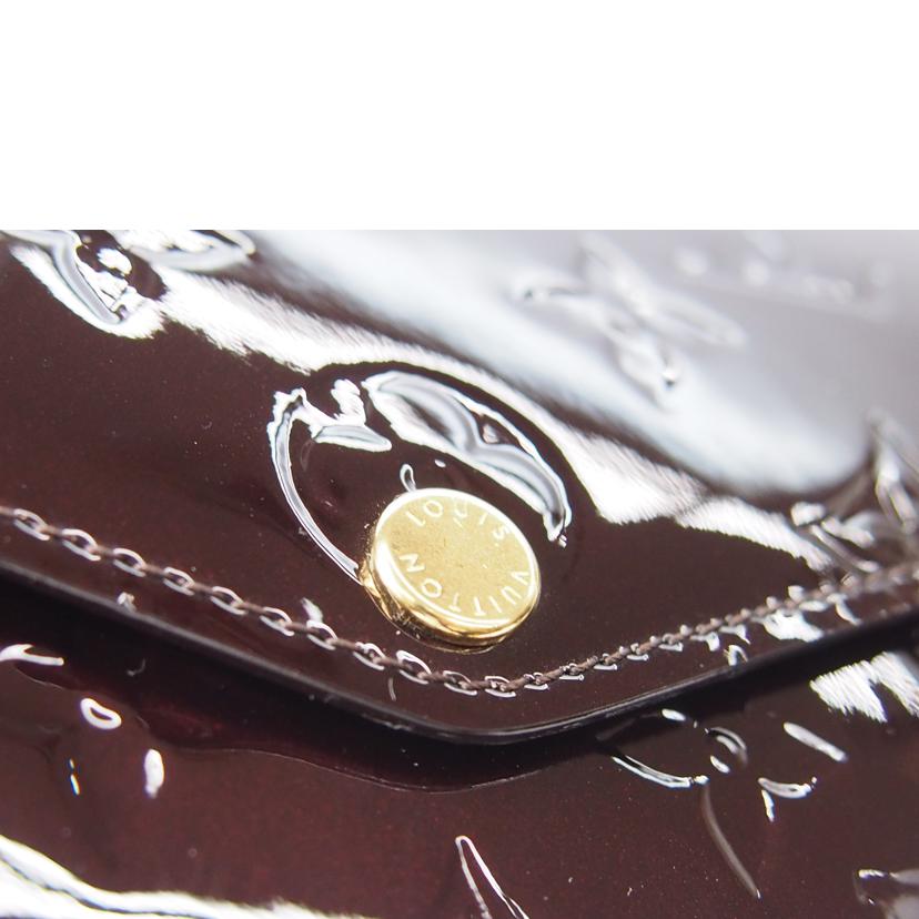 LV ルイ・ヴィトン/ポルトフォイユ・サラ/ヴェルニ/アマラント/M90152//SAランク/76