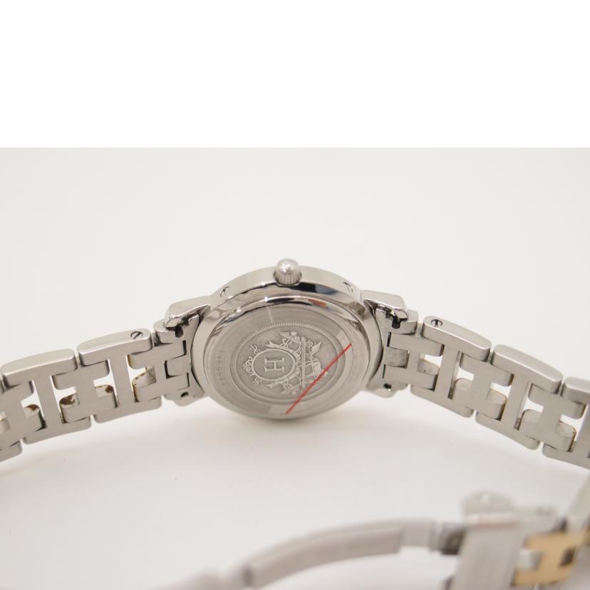 HERMES エルメス 腕時計 電池式 ベージュ文字盤/クリッパー/レディース/クォーツ/CL4.220//1469511/Aランク/69