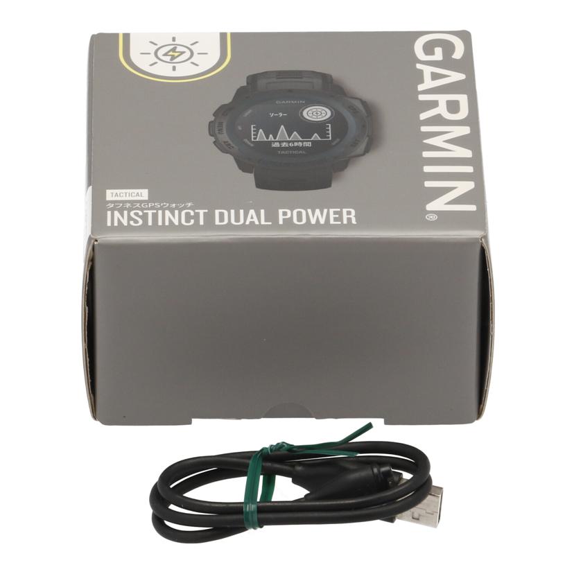 GARMIN ガーミン/スマートウォッチ/instinct dual power tc//Bランク/78