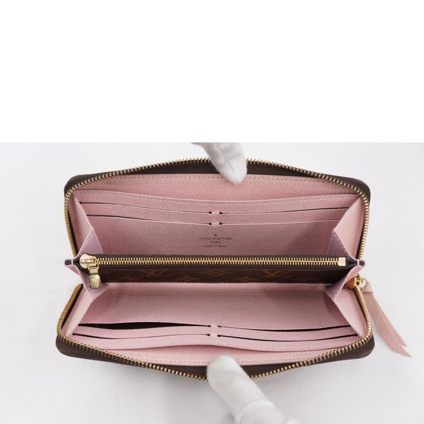 LV ルイヴィトン/ポルトフォイユ・クレマンス/モノグラム/ローズバレリーヌ/M61298//GI1186/ABランク/67