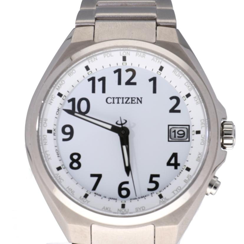 CITIZEN シチズン/アテッサ/ソーラー電波/スーパーチタニウム/CB1120-50B/H149-S118921//9D1052433/Aランク/75