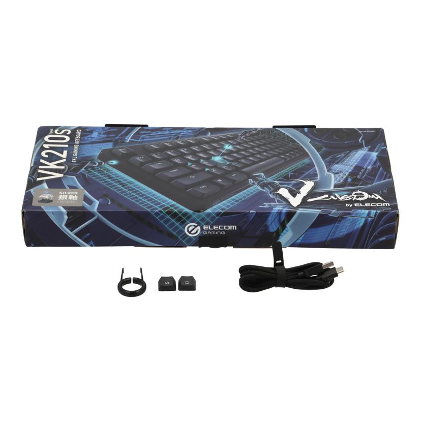 ELECOM エレコム/ゲーミングキーボード/V custom VK210S/TK-VK210SBK//2801084/Aランク/85