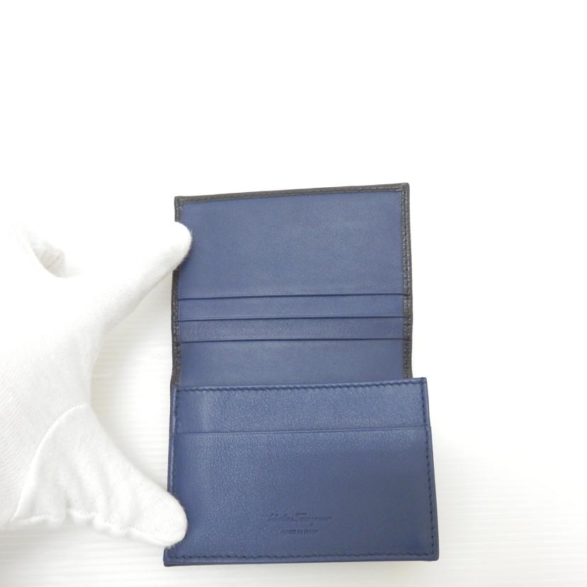 Ferragamo フェラガモ/ダブルガンチーニカードケース//ABランク/88