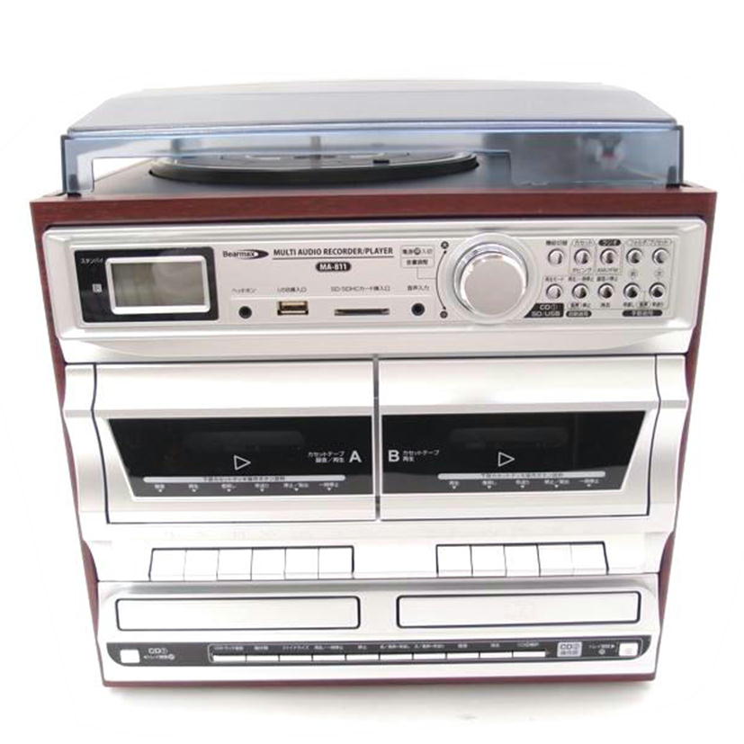 Bearmax クマザキエイム/マルチオーディオプレーヤー/MA-811//21110928/Aランク/69