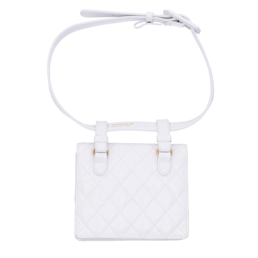 CHANEL シャネル/ヴィンテージ/キャビアスキン/ココマークウエストポーチ//1967225/ABランク/75