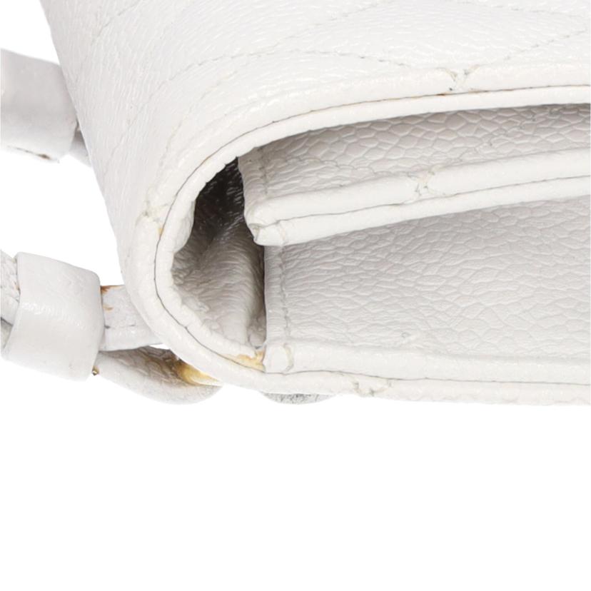 CHANEL シャネル/ヴィンテージ/キャビアスキン/ココマークウエストポーチ//1967225/ABランク/75