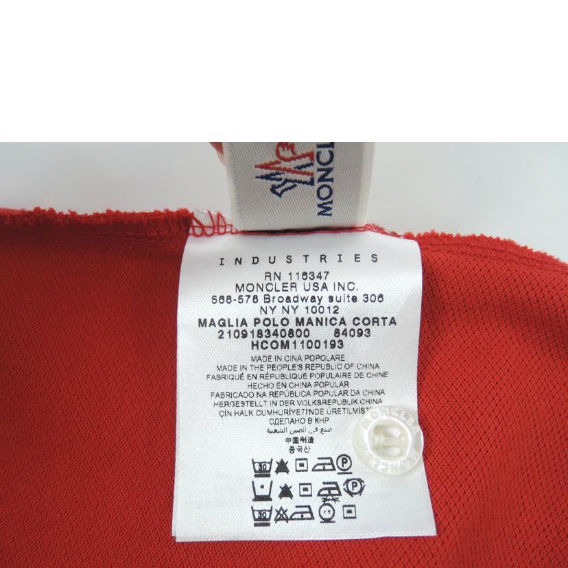 MONCLER モンクレール/MONCLER ポロシャツ コットン 赤/HCOM1100193//ABランク/06