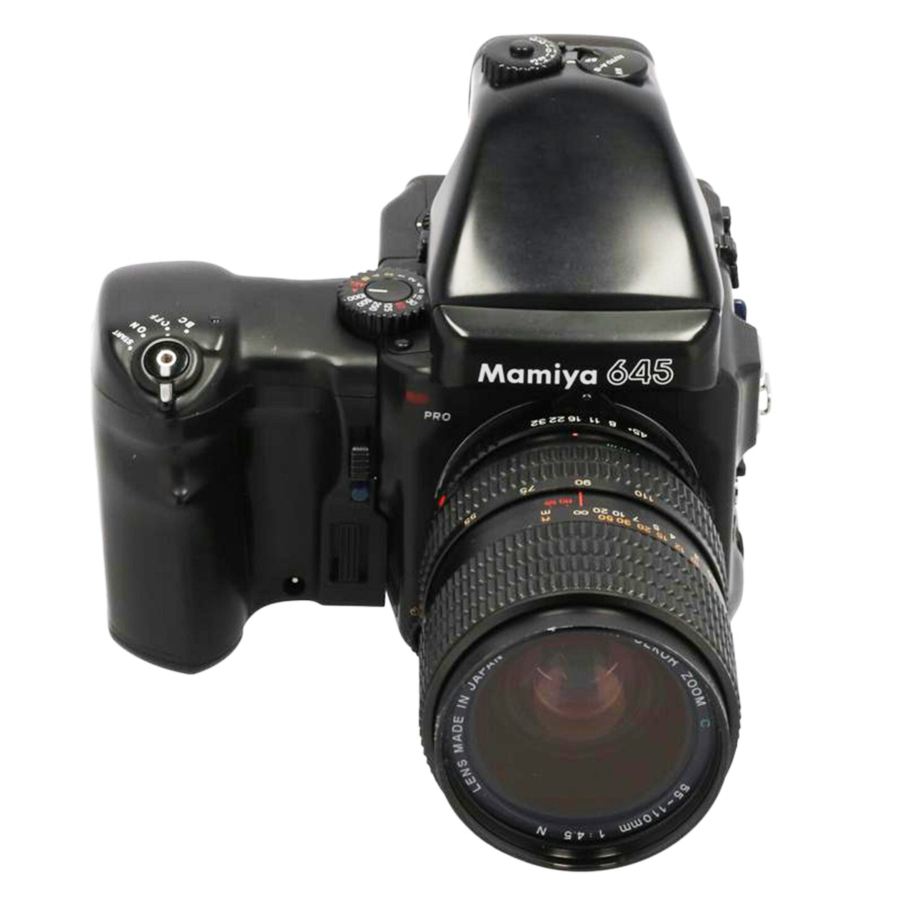 Mamiya マミヤ/中判カメラ+レンズ/645 PRO+SEKOR C 55-110mm F4.5 N//MK1542/17635/Cランク/83