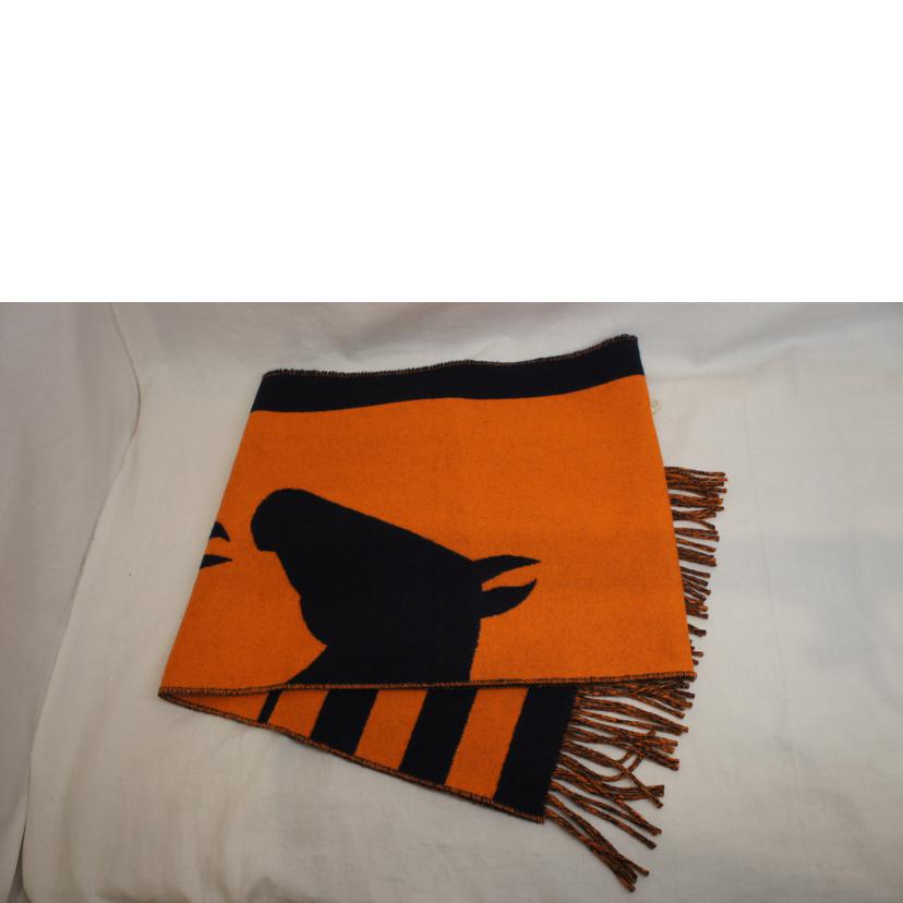 HERMES エルメス/カシミヤ100%マフラー/ラブストーリー//SAランク/92