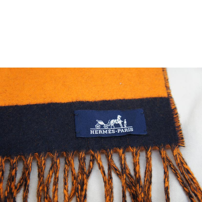 HERMES エルメス/カシミヤ100%マフラー/ラブストーリー//SAランク/92