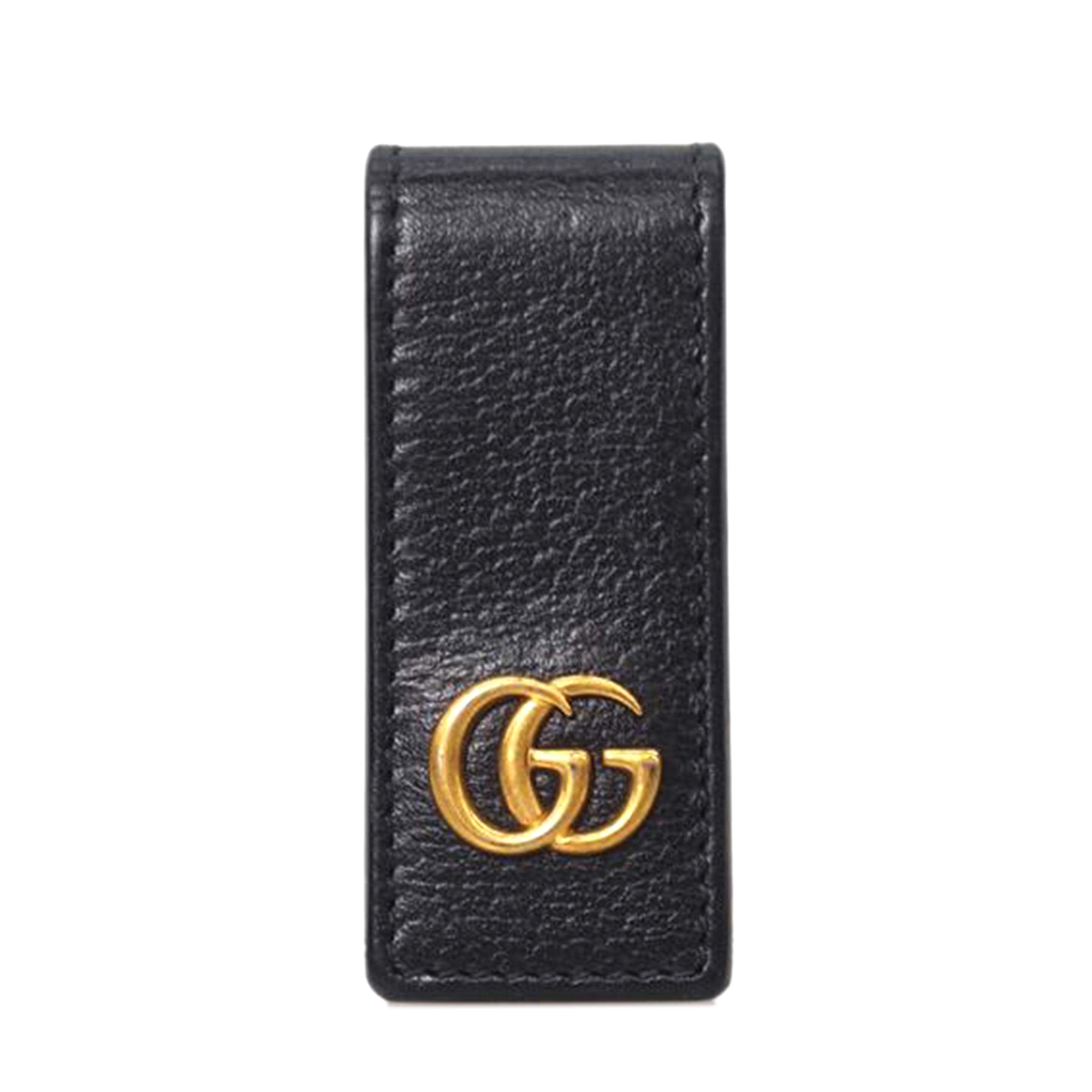GUCCI グッチ/GGマーモントマネークリップ//ABランク/76