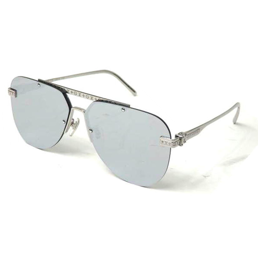 LV ルイヴィトン/サングラス・LVアッシュ/シルバー/Z1262E//RG0231/SAランク/84