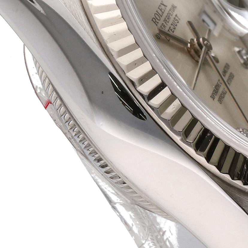 ROLEX ロレックス/デイトジャスト10P新ダイヤ/レディース/シルバー文字盤/79174G//P21****/Aランク/75