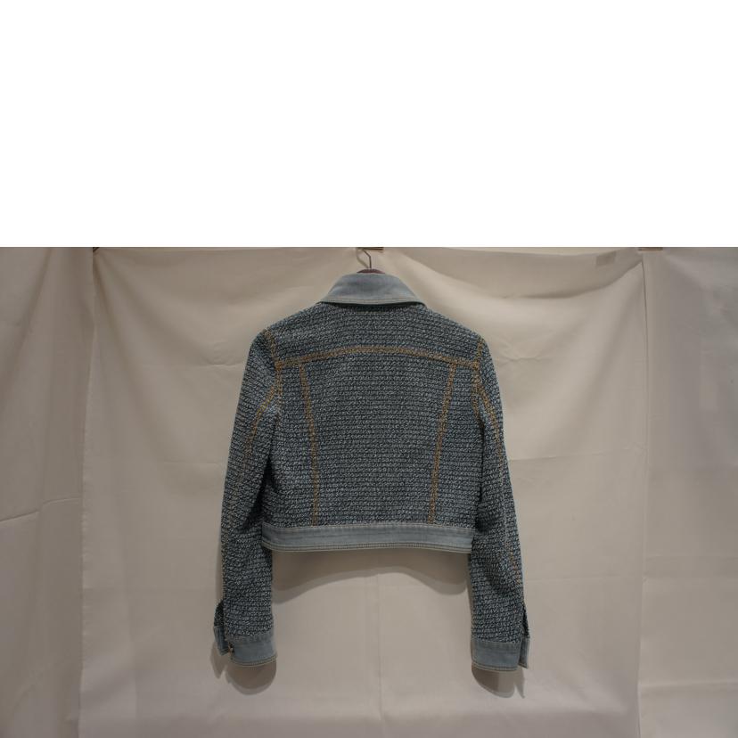CHANEL シャネル/ツイードデニムジャケットココマークボタン/P58316V35584//ABランク/92