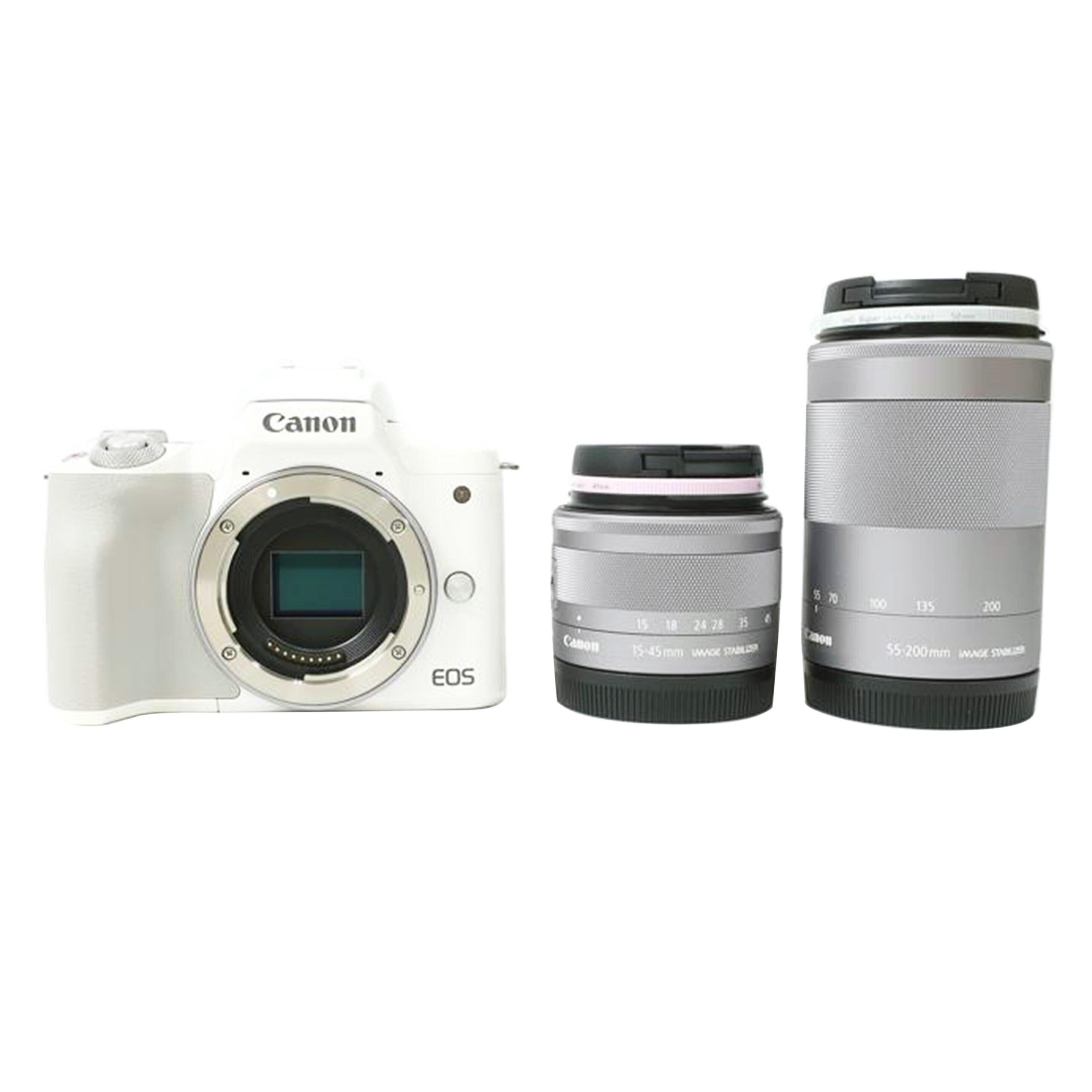 Canon キヤノン/ミラーレス一眼カメラ/EOS Kiss M Wレンズキット//861038002334/Aランク/65