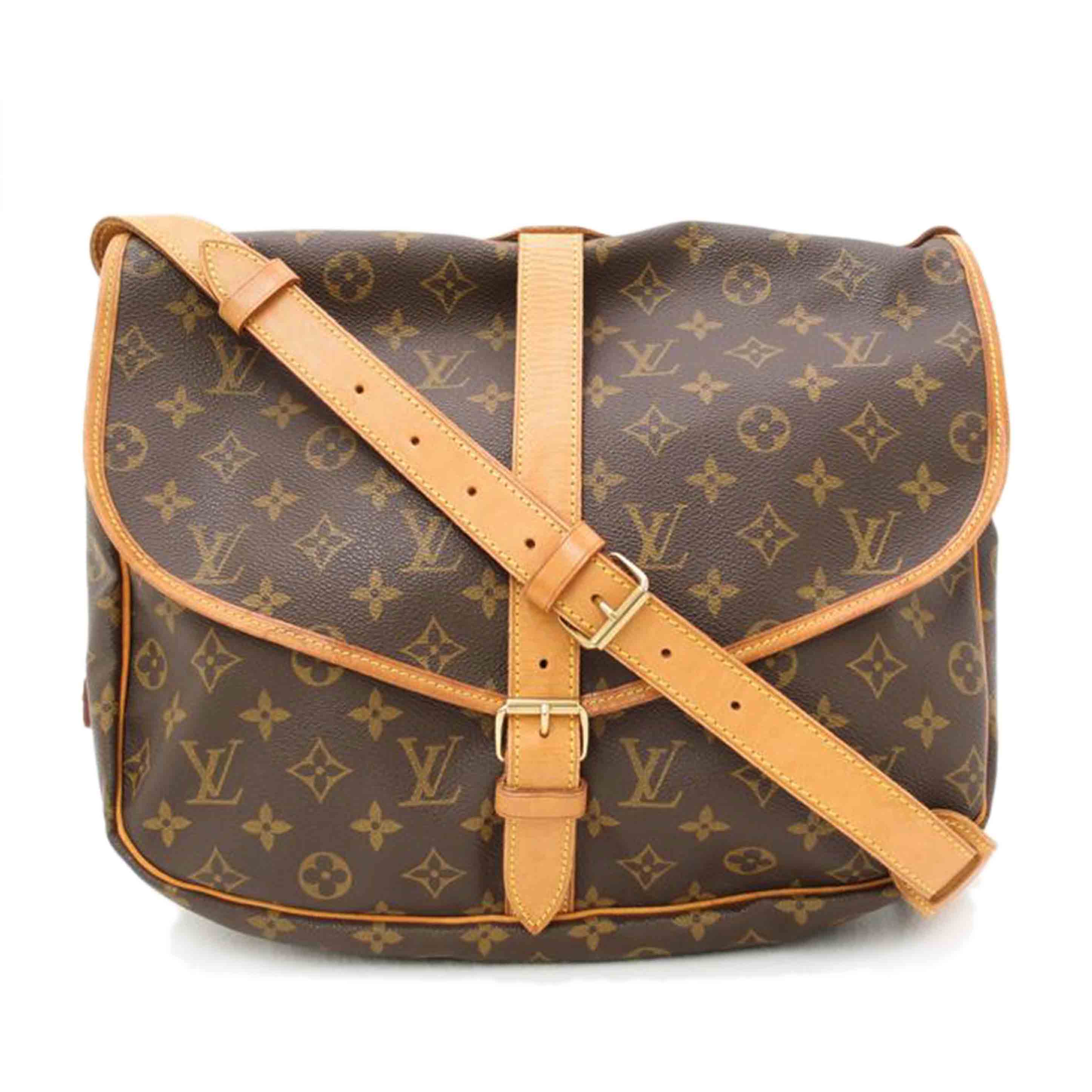 LOUIS VUITTON ルイヴィトン ルイ・ヴィトン ビトン ショルダーバッグ ブラウン メンズ レディース 定番 人気 LV 斜め掛け 肩がけ/ソミュールGM/モノグラム/M40662//MB0***/ABランク/69