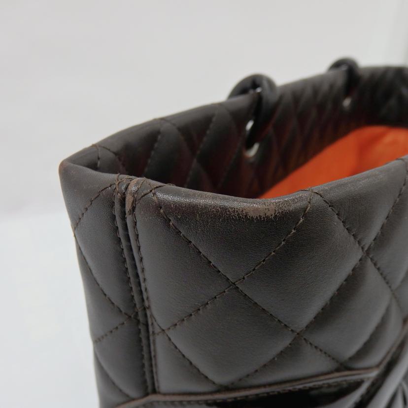 CHANEL シャネル/カンボンライントートバッグ/A25169//10255068/Bランク/77