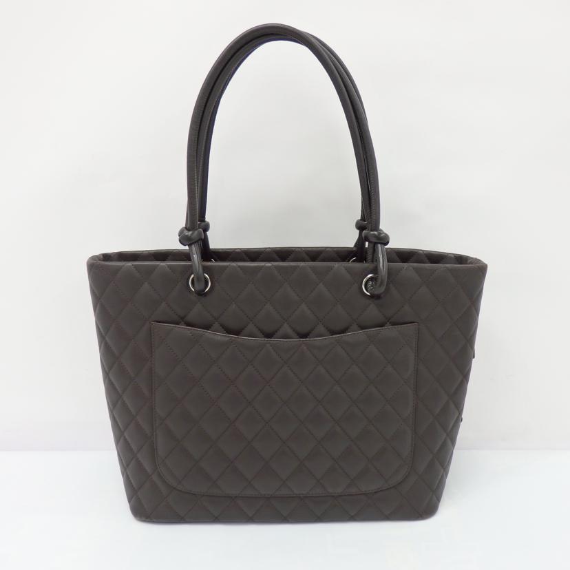 CHANEL シャネル/カンボンライントートバッグ/A25169//10255068/Bランク/77