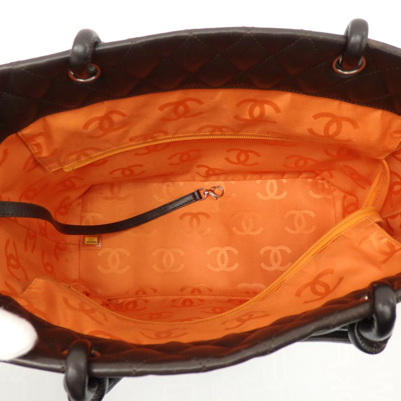 CHANEL シャネル/カンボンライントートバッグ/A25169//10255068/Bランク/77