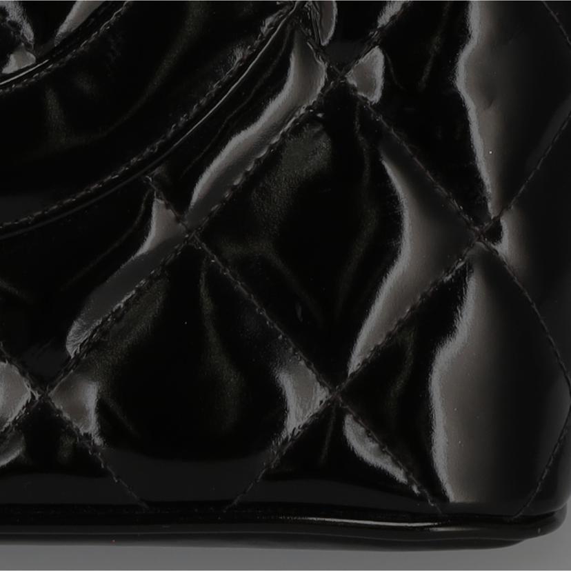 CHANEL シャネル/復刻トート/パテント/GD金具/黒/A1804//4577208/ABランク/75