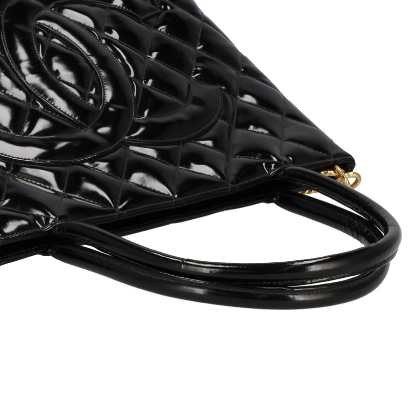 CHANEL シャネル/復刻トート/パテント/GD金具/黒/A1804//4577208/ABランク/75