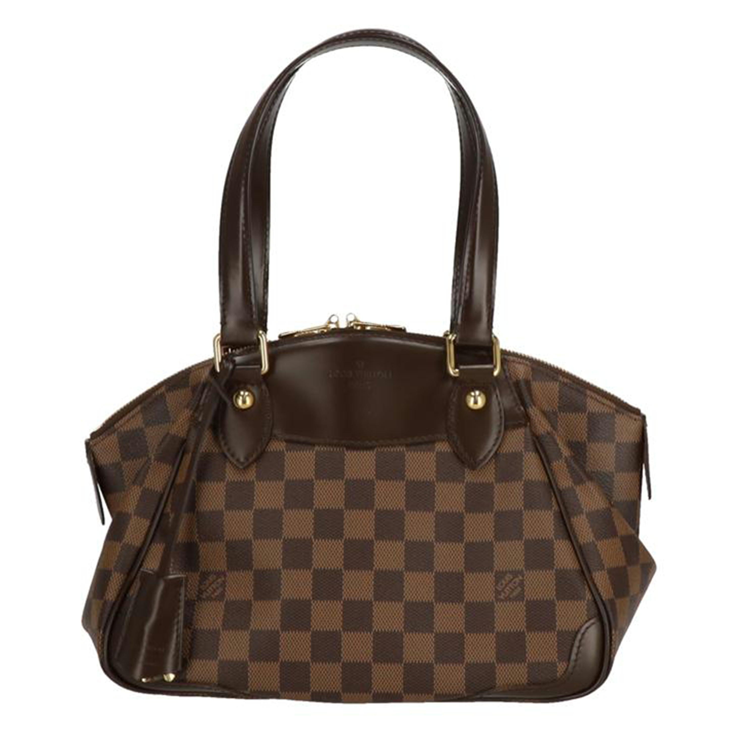 LOUIS VUITTON ルイヴィトン ルイ・ヴィトン ビトン ダミエ・エベヌ 市松模様 ブラウン 茶 ショルダーバッグ ハンドバッグ トートバッグ ブラウン メンズ レディース 定番 人気 LV 斜め掛け 肩がけ/ヴェローナPM/ダミエ/エベヌ /N41117//DU0***/ABランク/75