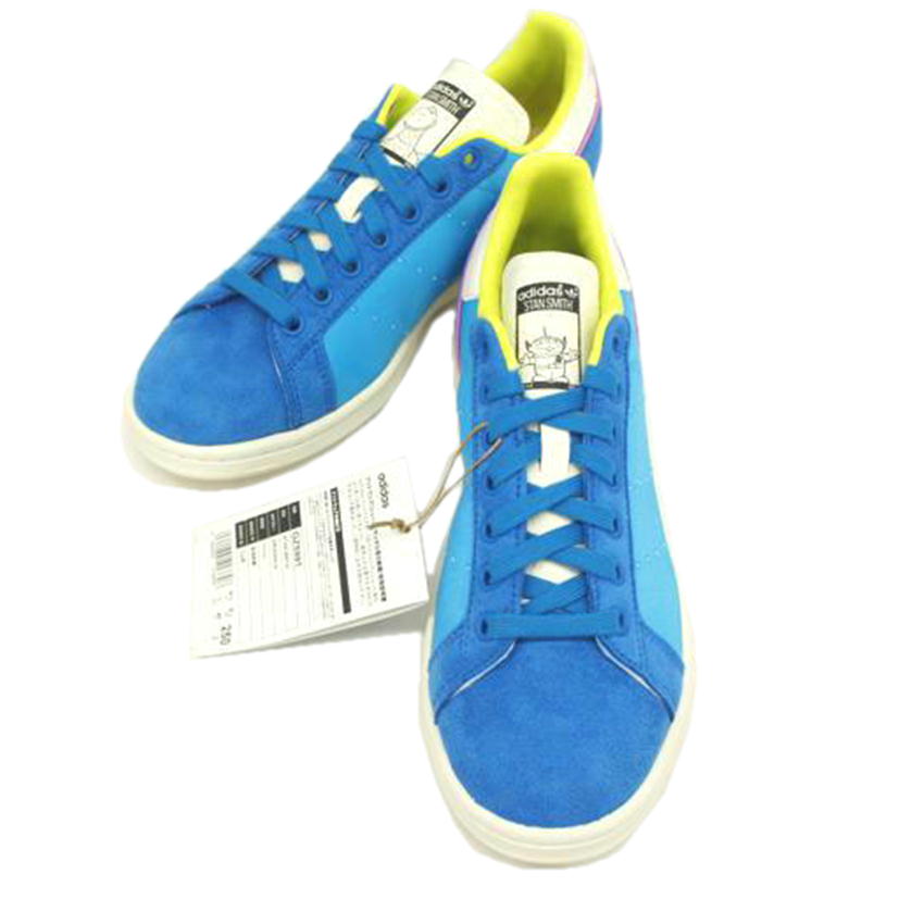 adidas スタンスミス 靴紐 青 未使用 稀有