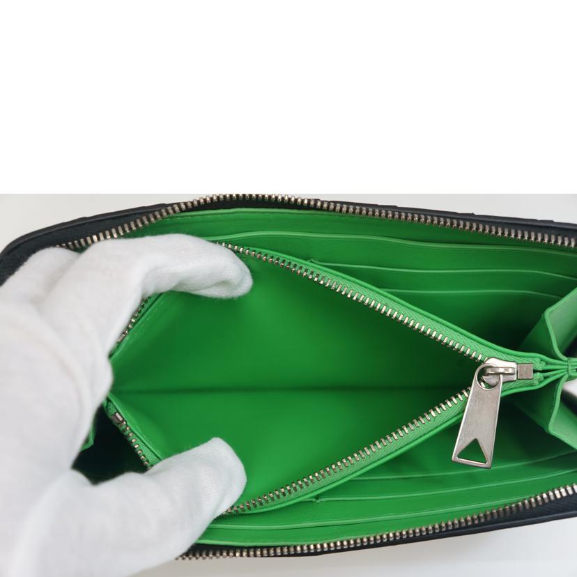 BOTTEGA ボッテガ/マキシイントレラウンドジップ/黒//P002394993V/Aランク/09