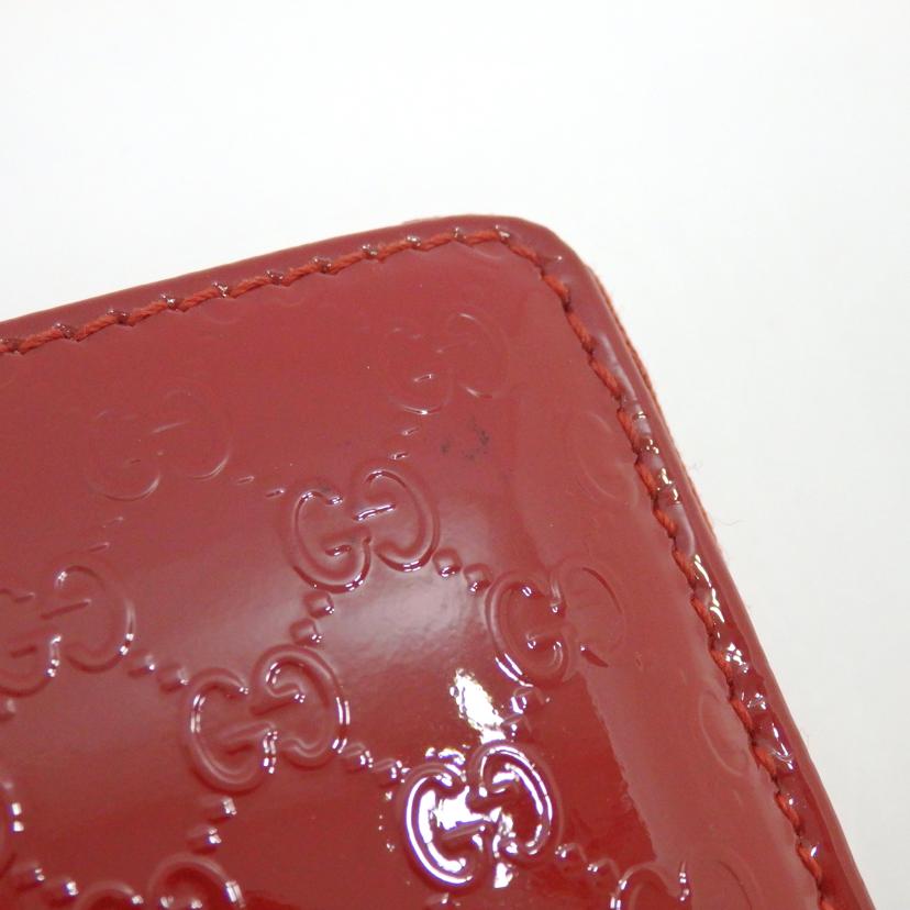 GUCCI グッチ/マイクログッチシマラウンドファスナー長財布/309758//ABランク/77