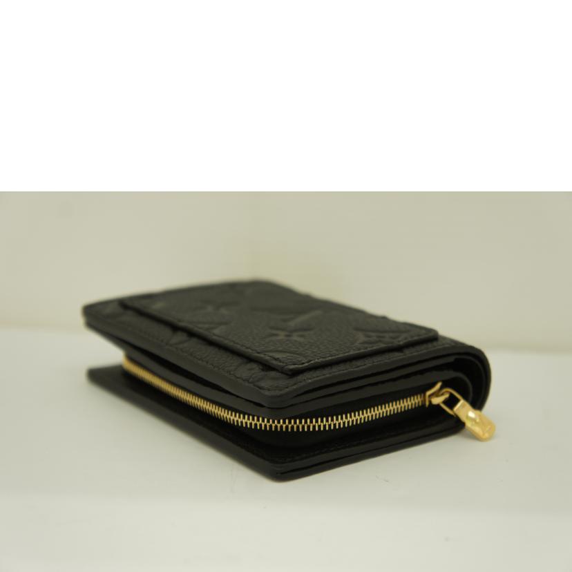 LOUIS VITTON ルイヴィトン/ポルトフォイユ・クレア/モノグラム アンプラント/ノワール/M80151//SAランク/01