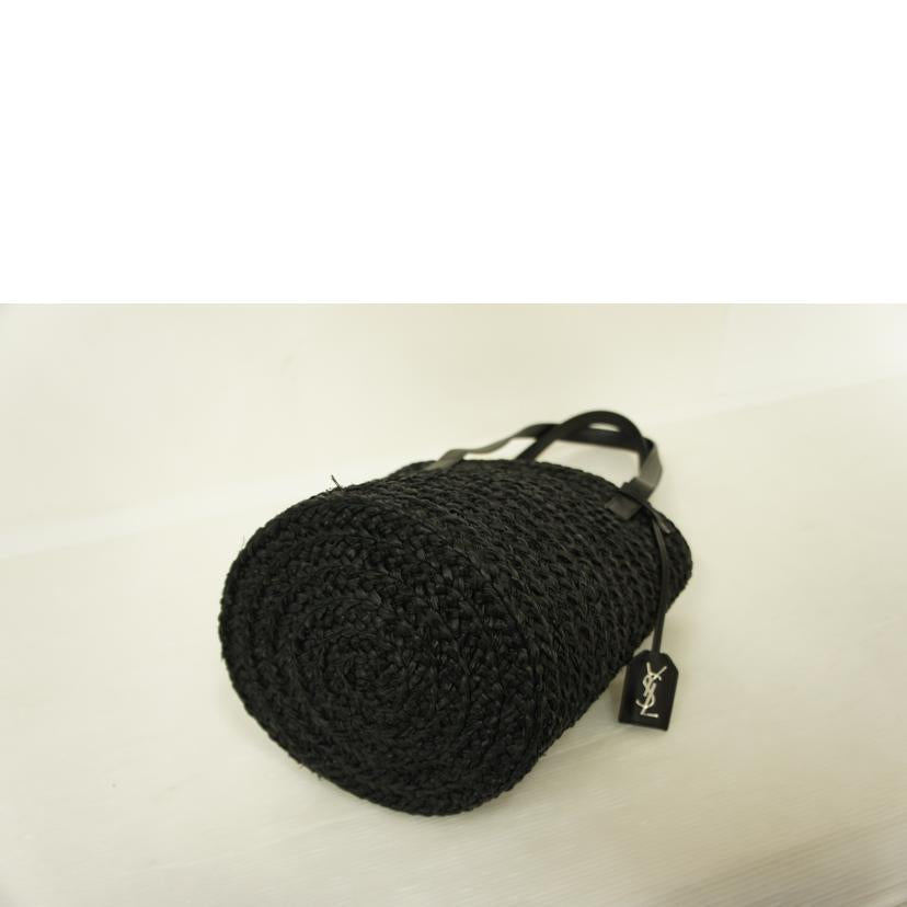 SAINT LAURENT サンローラン/パニエ スモール カゴバッグ/ブラック/579521//0519/ABランク/01