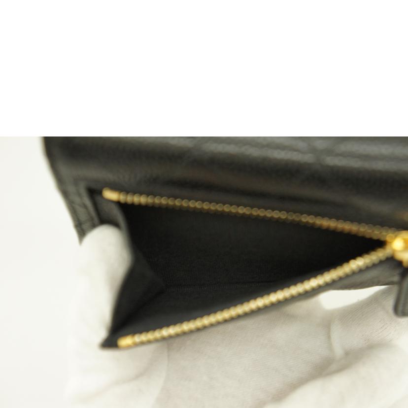 CHANEL シャネル/マトラッセ クラシック スモール フラップ ウォレット/ブラック/AP0231//32281996/Aランク/01