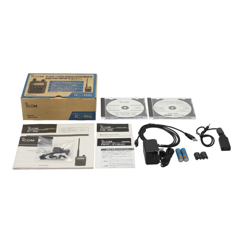 iCOM アイコム/ハンディレシーバー/IC-R6//11024035/Bランク/62