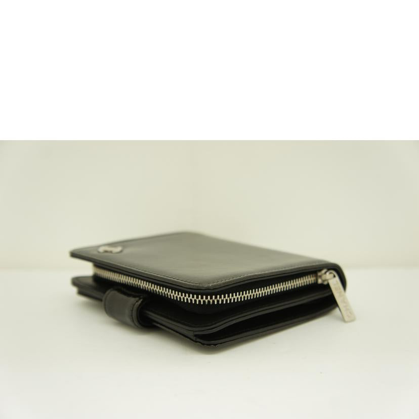 CHANEL シャネル/ココマーク エナメル 二つ折り財布/ブラウン×カーキ//11790863/Aランク/01