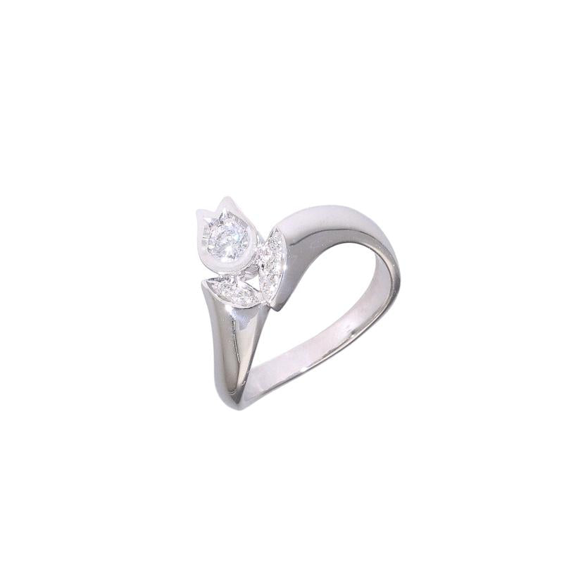 / K18WGダイヤリング0.20/0.05ct//Aランク/88