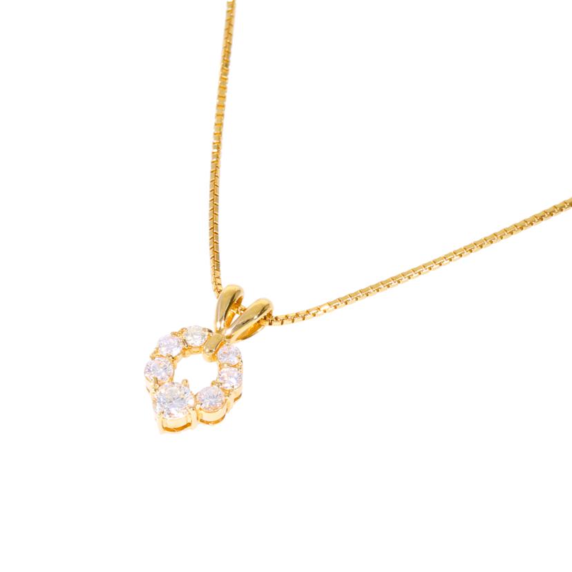 / K18ダイヤネックレス0.70ct//Aランク/78