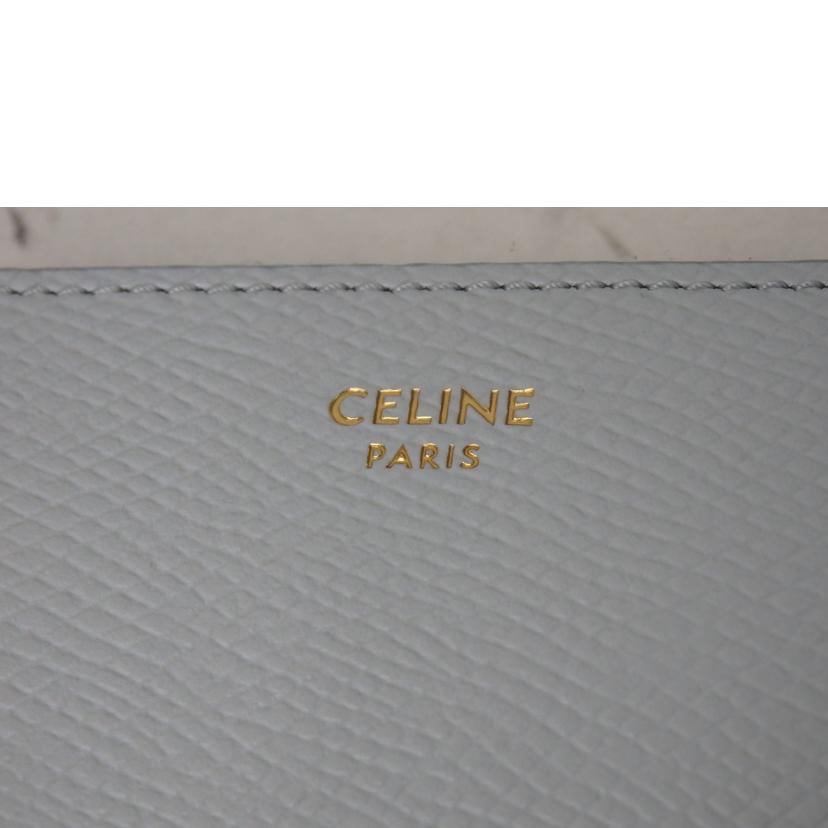 CELINE セリーヌ/スモールジップウォレット/エッセンシャル/カーフスキン//U-S******/Aランク/84
