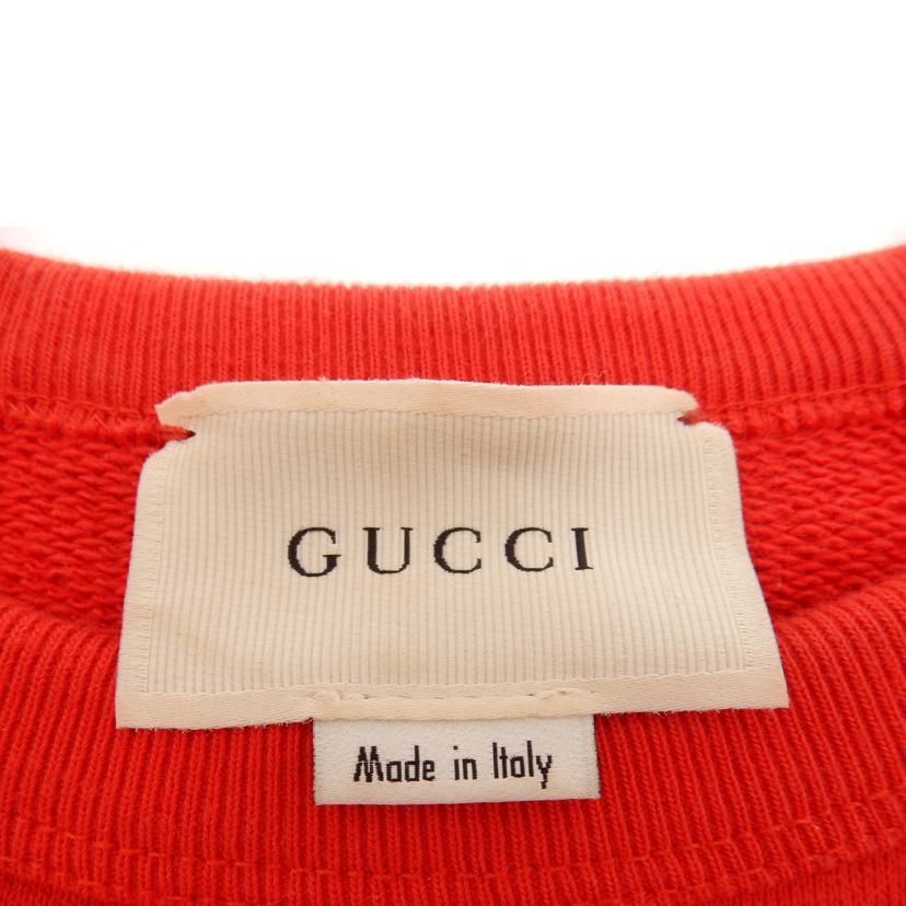 GUCCI グッチ/ヴィンテージロゴトレーナー/レッド/483878//ABランク/02