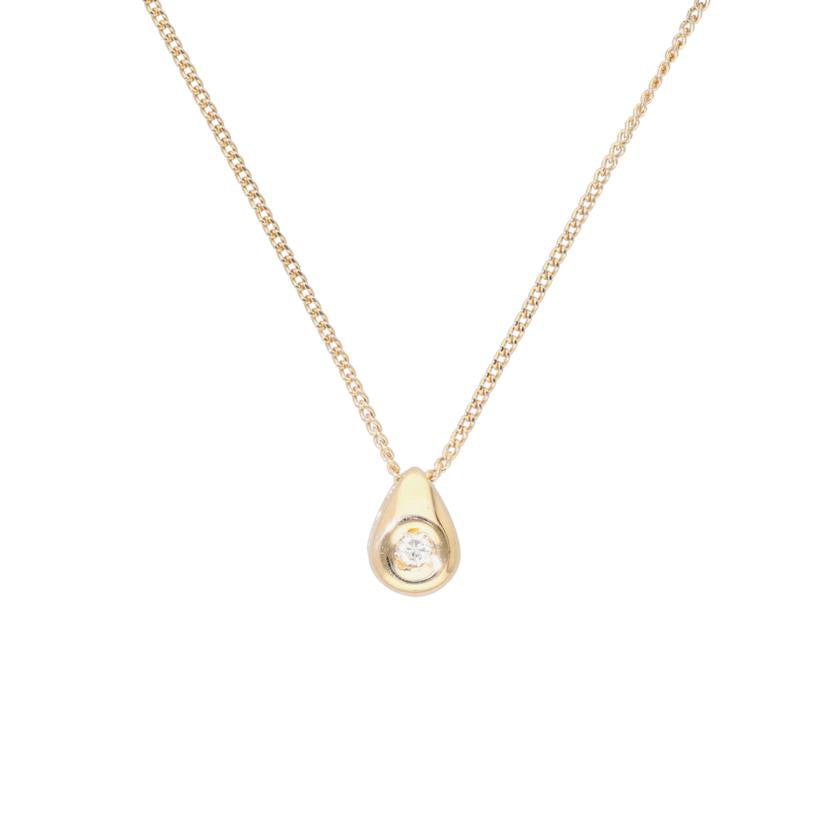 / K18ダイヤネックレス0.03ct//ABランク/75