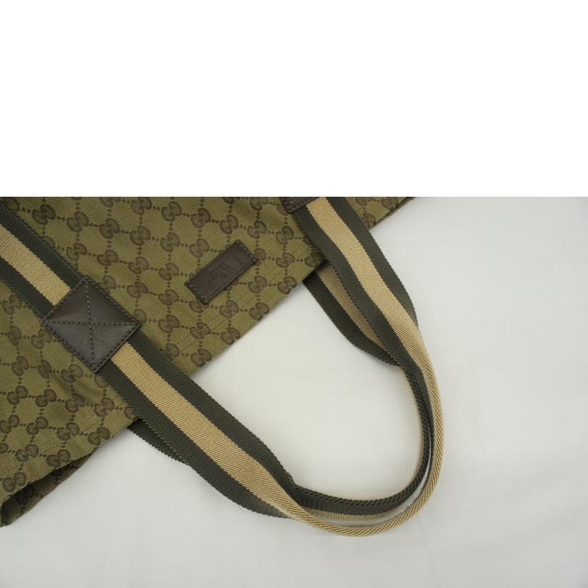 GUCCI グッチ/GGキャンバストート/189669//467891/Aランク/05