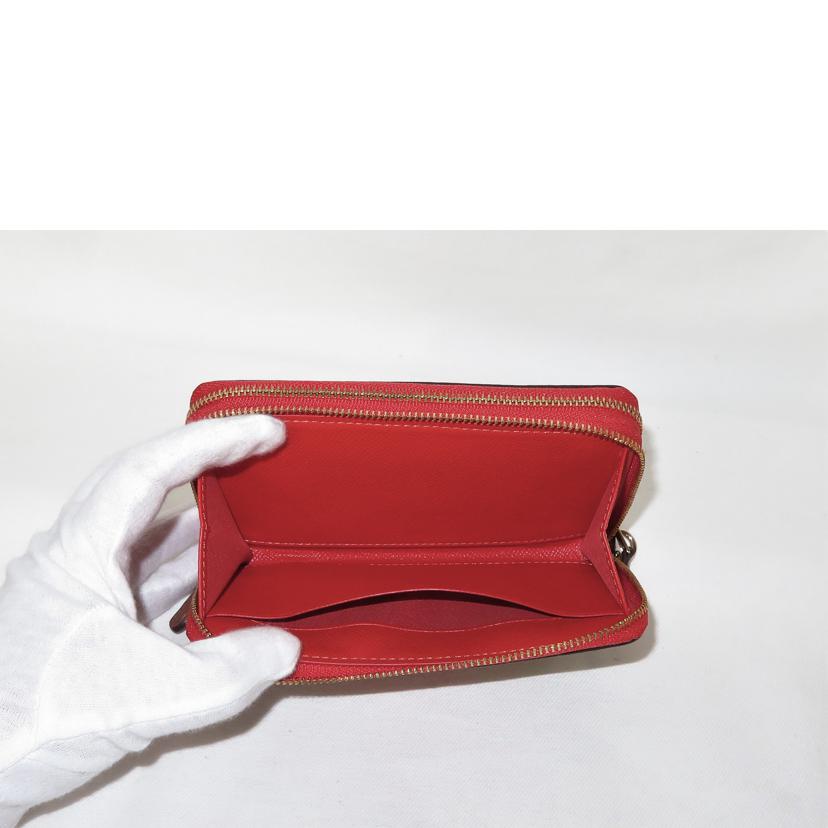 COACH コーチ/Wラウンドファスナー財布/シグネチャー//Aランク/81