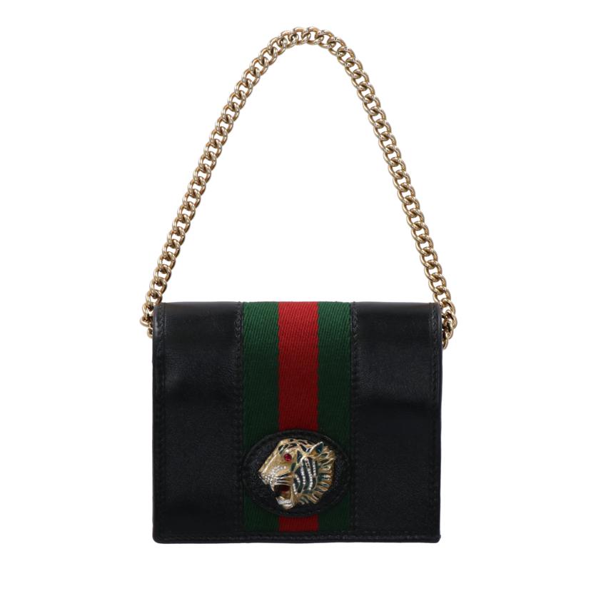 GUCCI グッチ/ラジャ タイガーチェーンウオレット/シェリーライン/573790//2067/ABランク/75