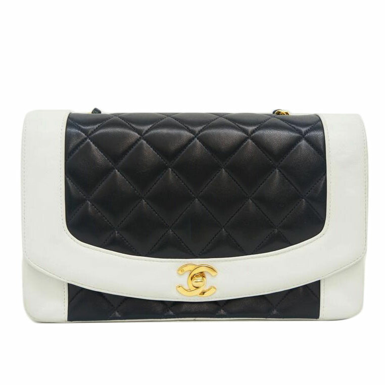 CHANEL シャネル/マトラッセ/ダイアナフラップ/チェーンショルダー/バイカラー/A01165//2400053/ABランク/09