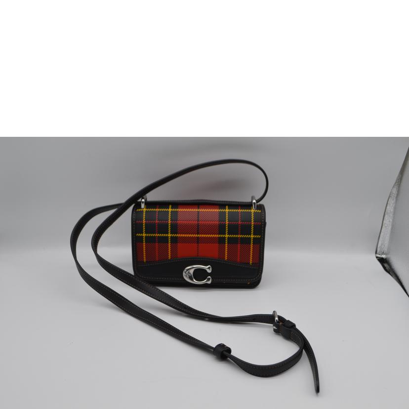 COACH コーチ/バンディトプラッドプリントレザーショルダー/CG178//J22**/SAランク/89