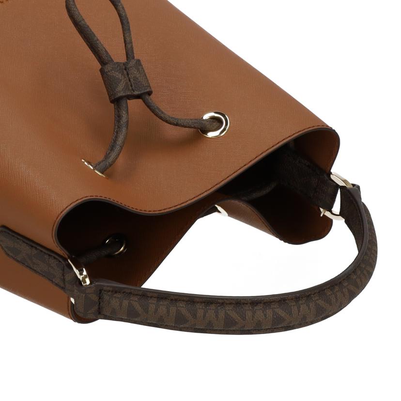 MICHAEL KORS マイケルコース/スリ モノグラム ミディアムバケットドローストリングメッセンジャー/2way/35S1GU2M8T//BA-****/SAランク/77