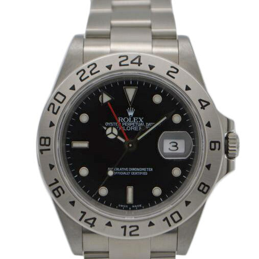 ROLEX ロレックス/エクスプローラーⅡ/ブラック文字盤/16570//P15**********/Aランク/89