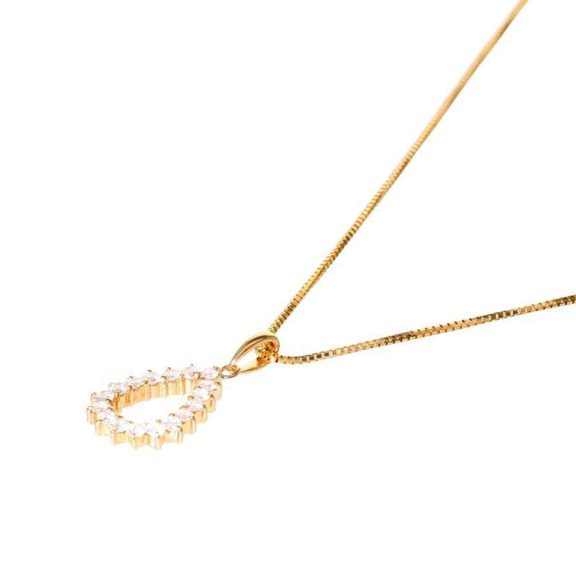 / K18ダイヤネックレス0.31ct//Aランク/63