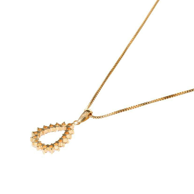/ K18ダイヤネックレス0.31ct//Aランク/63