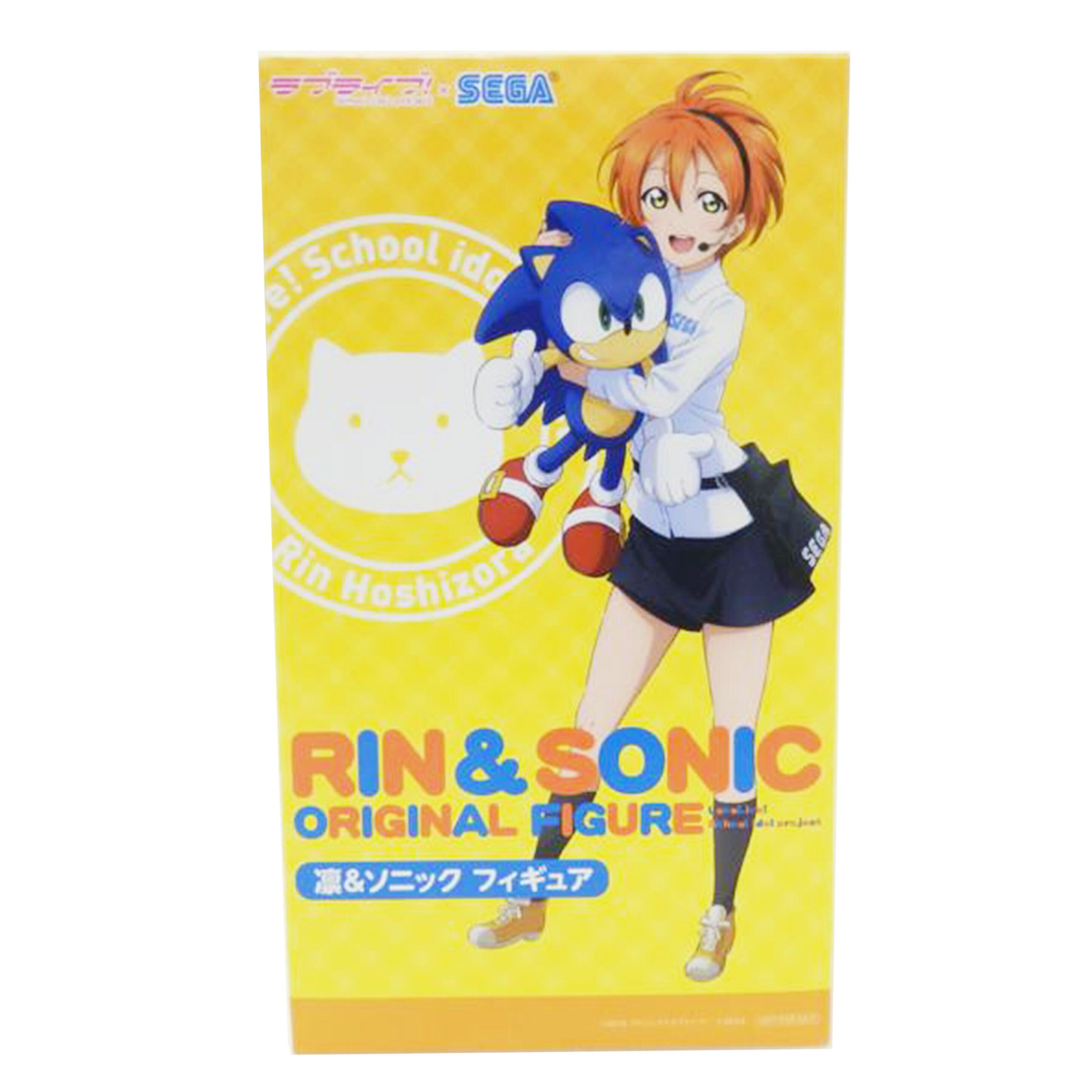 SEGA セガ/星空凛&ソニック 「ラブライブ!×セガ」 フィギュア セガスタッフイメージガール凛ちゃん就任記念!!キャンペーン品 //Aランク/88
