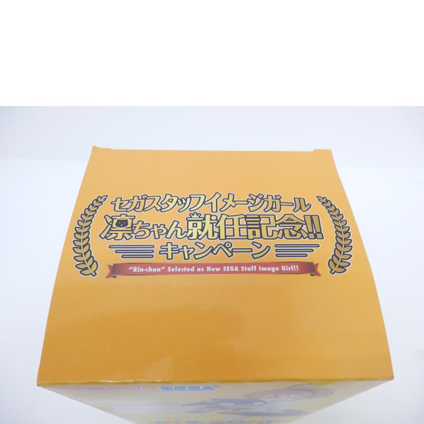 SEGA セガ/星空凛&ソニック 「ラブライブ!×セガ」 フィギュア セガスタッフイメージガール凛ちゃん就任記念!!キャンペーン品 //Aランク/88